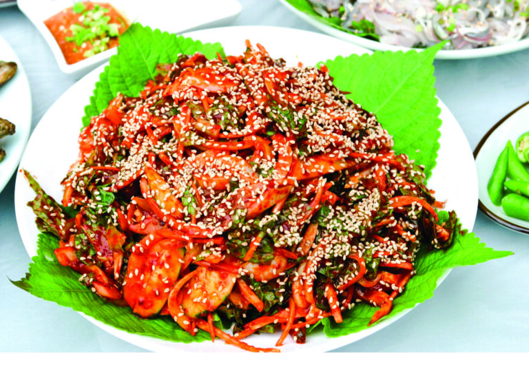 전어회무침