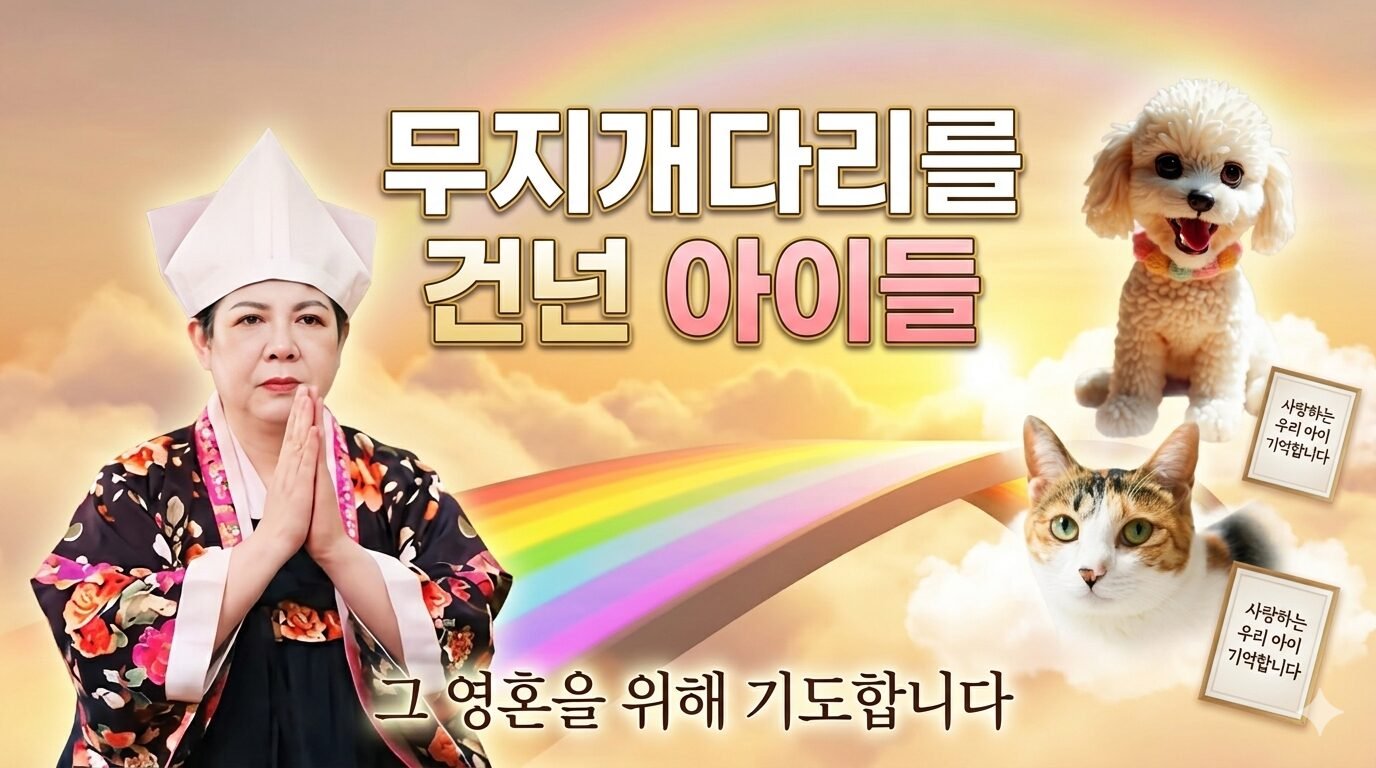 반려동물 떠난 뒤 남겨진 마음… 무지개다리 추모 기도 찾는 보호자들 늘어 [천지인뉴스]