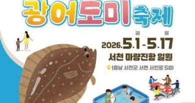 서천 자연산 광어 도미 축제2026.05.01 ~ 2026.05.17 [천지인 뉴스]