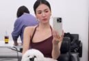 송혜교, 반려견 ‘루비’와 함께한 광고 현장… “자주색 드레스도 완벽 소화” [천지인뉴스]