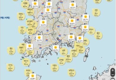 오늘 오후 강원도 비, 내일~모레 전국 내륙 낮과 밤의 기온차 큼”