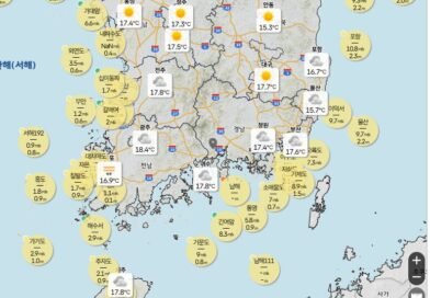 날씨,오늘 전남북서부와 제주도 비 조금, 동해상 중심 매우 높은 물결 유의”[천지인뉴스]