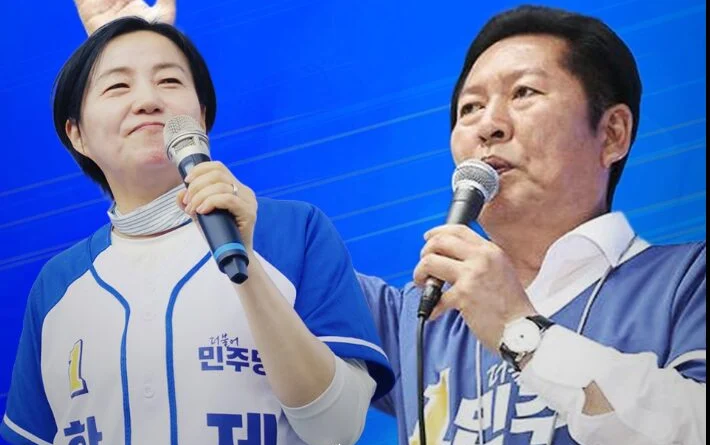 정청래 선대위원장 화개장터 지원유세, “이재명 정부 성공 위해 하동군수 제윤경 선택해달라” [천지인뉴스]
