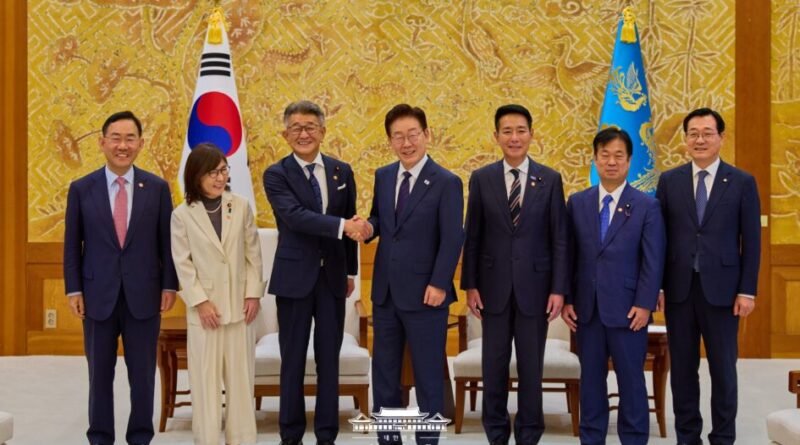 이재명 대통령, 일한의원연맹 다케다 료타 회장 접견…한일 협력 강화 논의 [천지인뉴스]