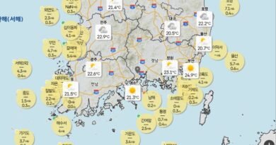 오늘~내일 남해안과 제주도 중심 강한 비, 당분간 낮 기온 올라 덥겠음”[천지인뉴스]
