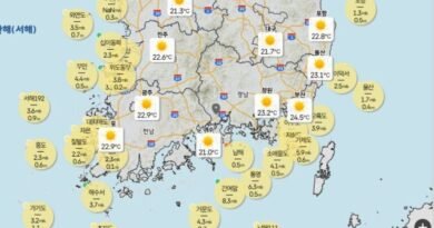 당분간 낮 기온 올라 덥겠음”[천지인뉴스,날씨]