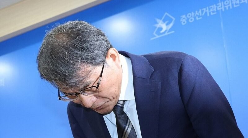 선관위 수뇌부 ‘투표용지 대란’ 사태에 결국 동반 사퇴… 노태악 위원장 실상은 ‘임기 만료 조기 퇴임’ 논란 파문 [천지인뉴스]