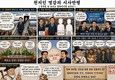 천지인 영감,국격은 오르는데 갈라치기만 보이는구먼[천지인뉴스]