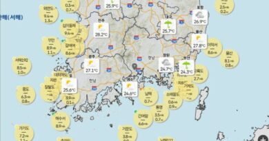 전국 구름많은 날 많겠음”[천지인뉴스]