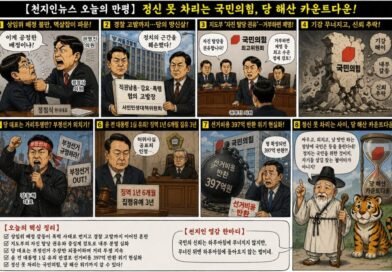 【천지인 영감】정신 못 차리는 국민의힘, 신뢰는 무너지고 시계는 흐른다