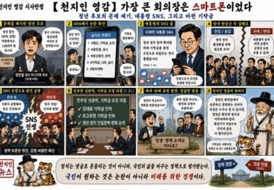 천지인 영감 시사만평