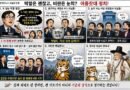 천지인뉴스 오늘의 만평 ‘이중잣대 정치’청와대 눈치만 보다 입 연 정치권?…