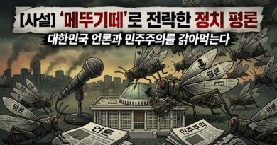 [사설] ‘메뚜기떼’로 전락한 정치 평론, 대한민국 언론과 민주주의를 갉아먹는다[천지인뉴스]