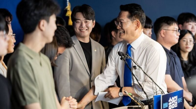 송영길, 민주당 대표 출마 선언…”이심송심·당청동색으로 구조적 다수정당 만들겠다” [천지인뉴스]