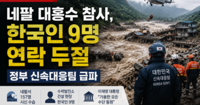 [천지인뉴스] 네팔 대홍수 참사, 한국인 9명 연락 두절…정부 신속대응팀 급파