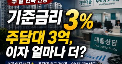 [천지인뉴스] 기준금리 또 올랐다…주담대 3억 빌린 서민, 이자 얼마나 더 내나