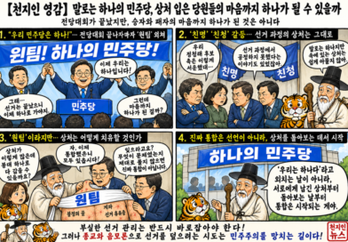 【천지인 영감】 하나라는데… 상처는 누가 꿰매나?