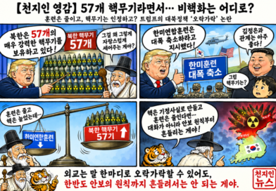 【천지인 영감】 57개 핵무기라면서… 비핵화는 어디로?[천지인뉴스]