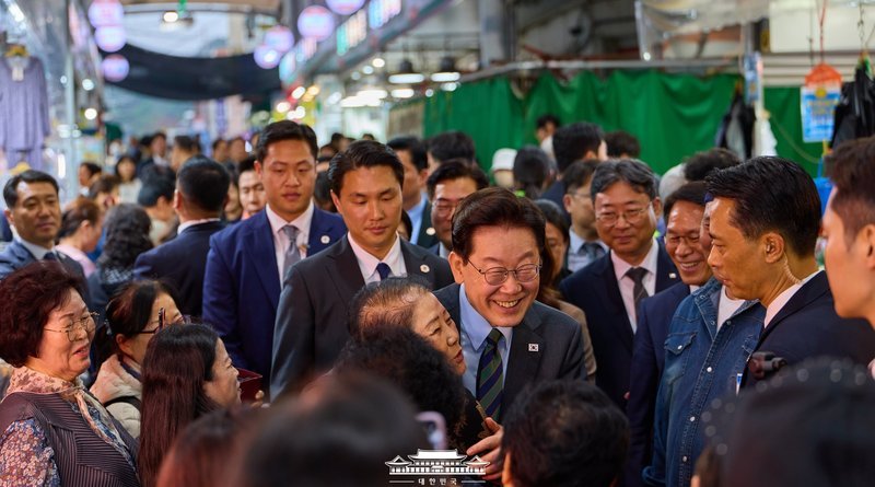 [천지인뉴스] 이재명 대통령, 계양산전통시장 방문…“민생 현장 목소리 직접 듣겠다”