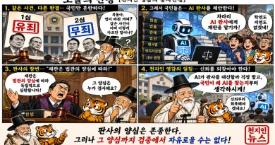 【천지인 영감】 판사님, AI가 무섭습니까? [천지인뉴스]