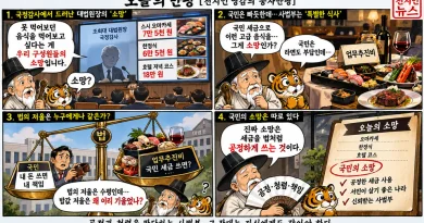 【천지인 영감】 법의 저울은 수평인데, 밥값의 저울은 왜 기울었나 [천지인뉴스]