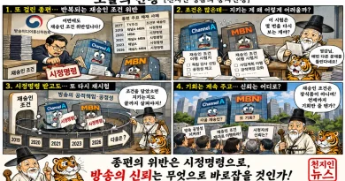 【천지인 영감】 종편의 위반은 시정명령으로, 방송의 신뢰는 무엇으로 바로잡을 것인가! [천지인뉴스]